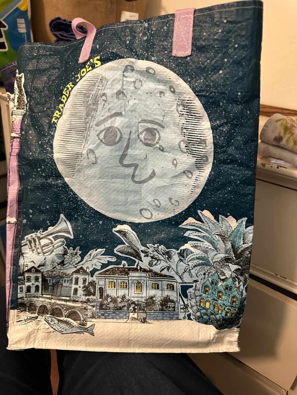 2016 Trader Joe’s reusable vinyl tote
